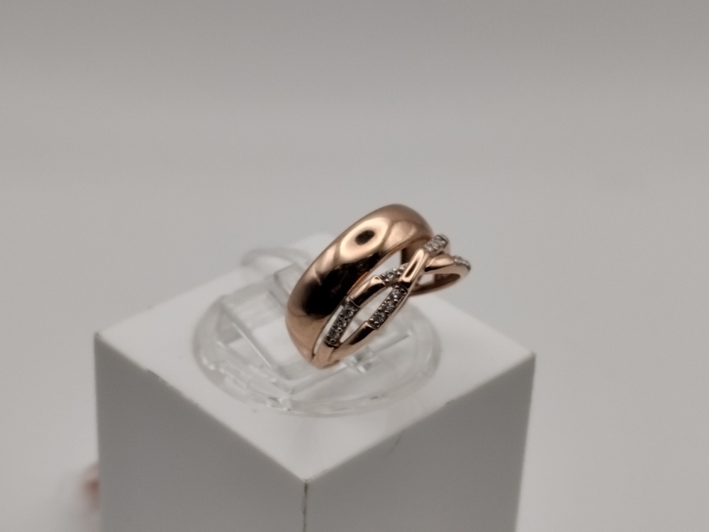 КОЛКМИ585 КОЛЬЦО С КАМНЯМИ (Au 585)