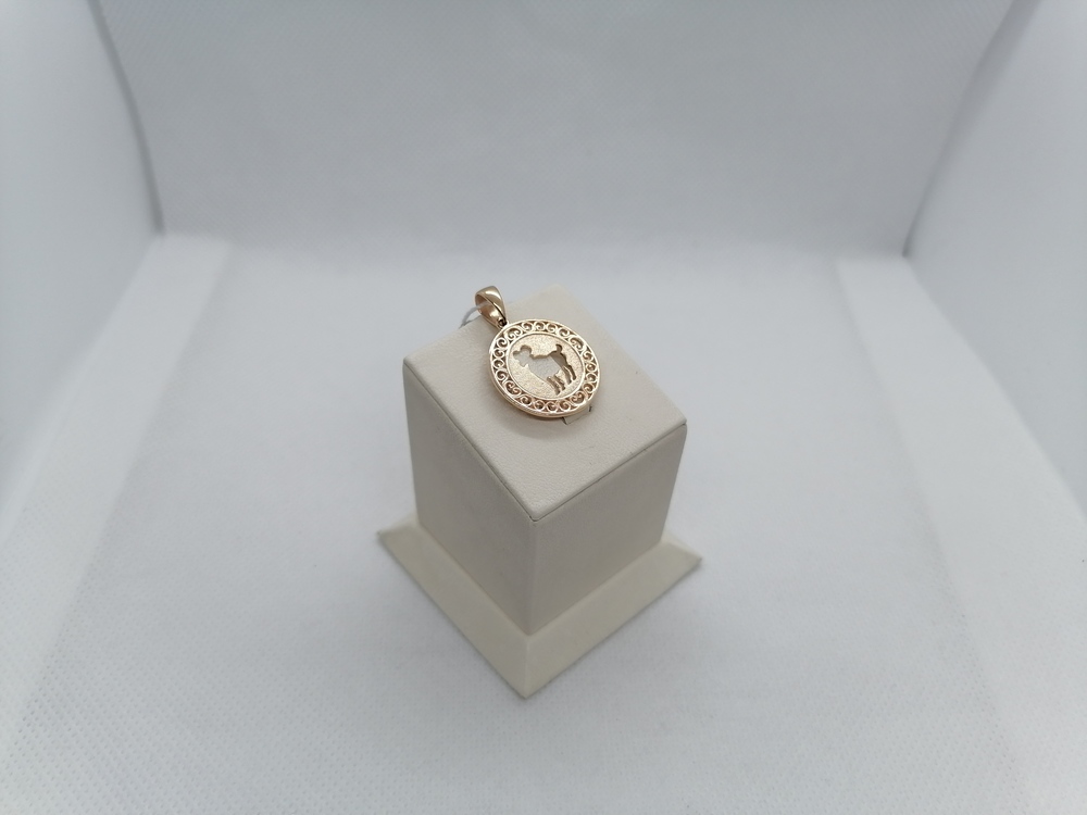 ПОДВЕСКА ЗНАК ЗОДИАКА ОВЕН Au 585