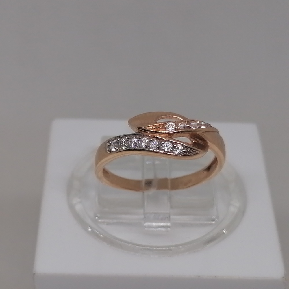 КОЛКМИ585 КОЛЬЦО С КАМНЯМИ (Au 585)