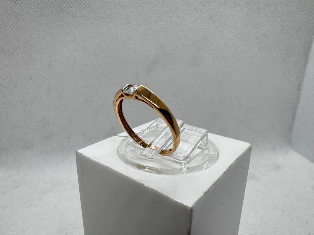 КОЛЬЦО С КАМНЕМ (Au 585)