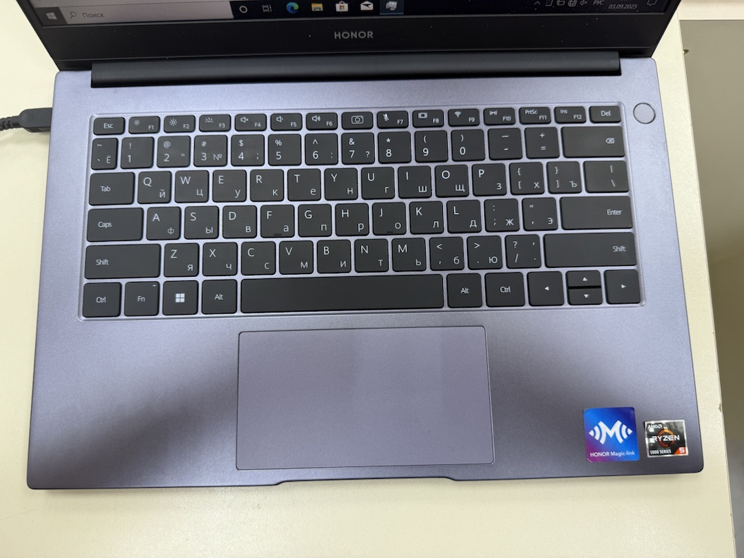 Ноутбук Honor Honor MagicBook 14 NMH-WDQ9HN; Ryzen 5-5500U, AMD Graphics, 8 Гб, 512 GB, Нет