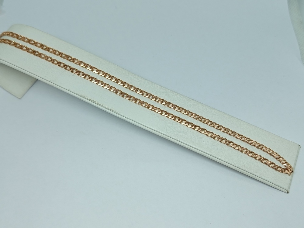 ЦЛР2585 ЦЕПЬ ПОЛНОВЕСНАЯ Ромб двойной (Au 585)