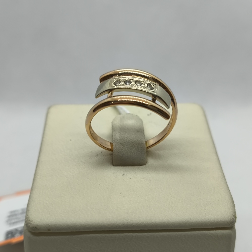 КОЛКМИ585 КОЛЬЦО С КАМНЯМИ (Au 585)