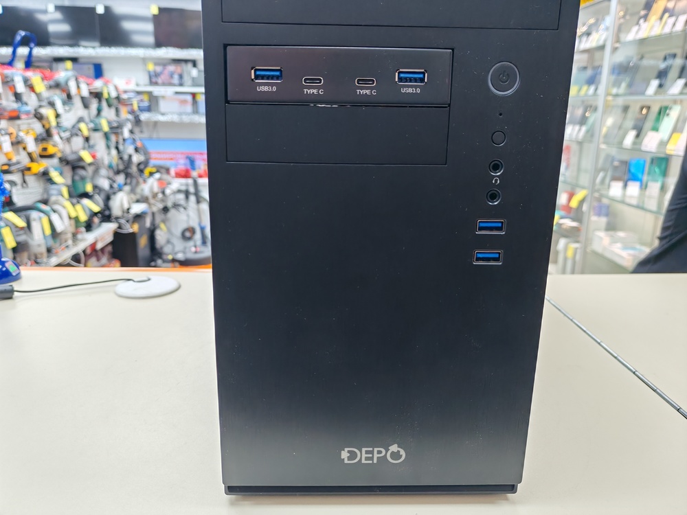 Системный блок DEPO; Ryzen 5 3600, GeForce GT 730, 8 Гб, 512 GB, Нет