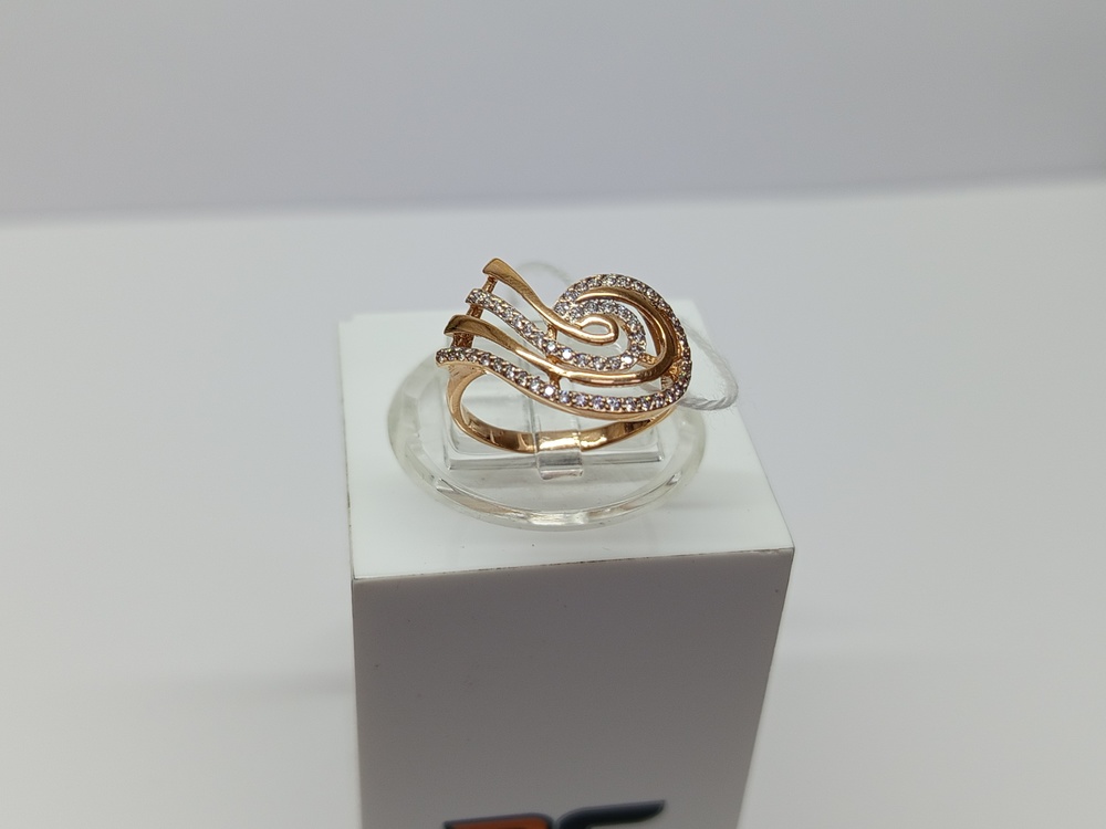 КОЛКМИ585 КОЛЬЦО С КАМНЯМИ (Au 585)