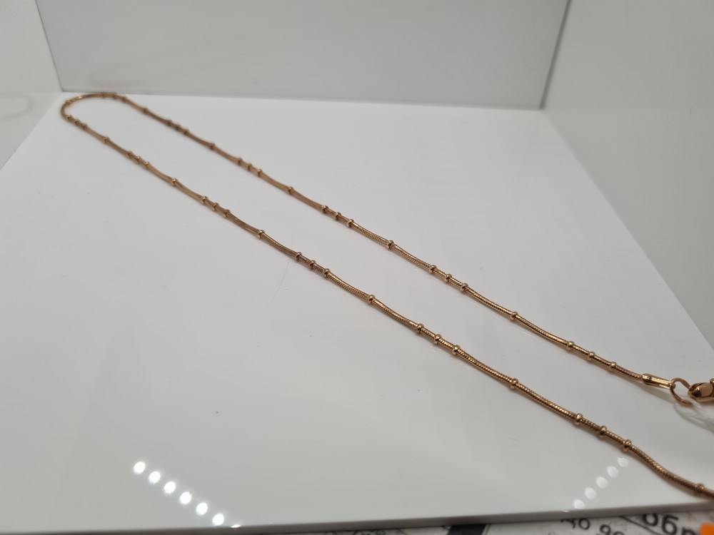 ЦЛЖГ585 ЦЕПЬ ПОЛНОВЕСНАЯ Жгут(снейк) (Au 585)