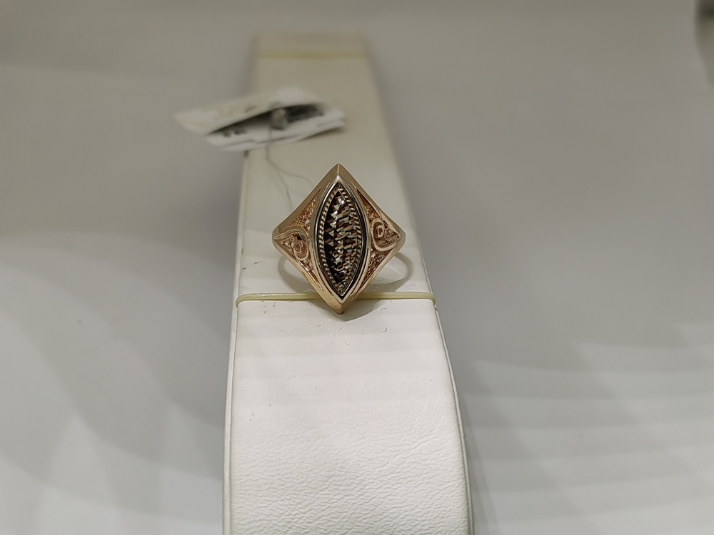 К-346_au КОЛЬЦО БЕЗ КАМНЯ (Au 585)