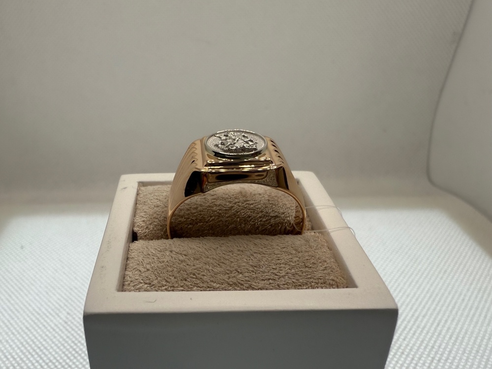 КОЛЬЦО ПЕЧАТКА без камня (Au 585)