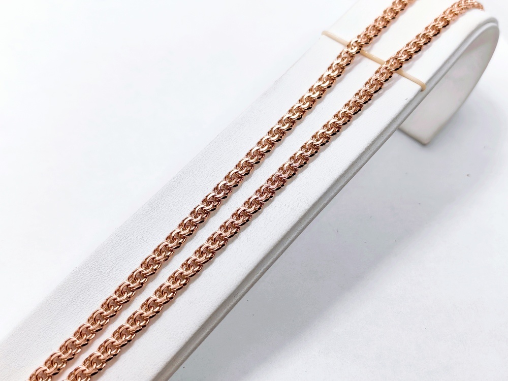 ЦЛБС585 ЦЕПЬ ПОЛНОВЕСНАЯ Бисмарк (Au 585) ЦЛБС585 ЦЕПЬ ПОЛНОВЕСНАЯ Бисмарк (Au 585)