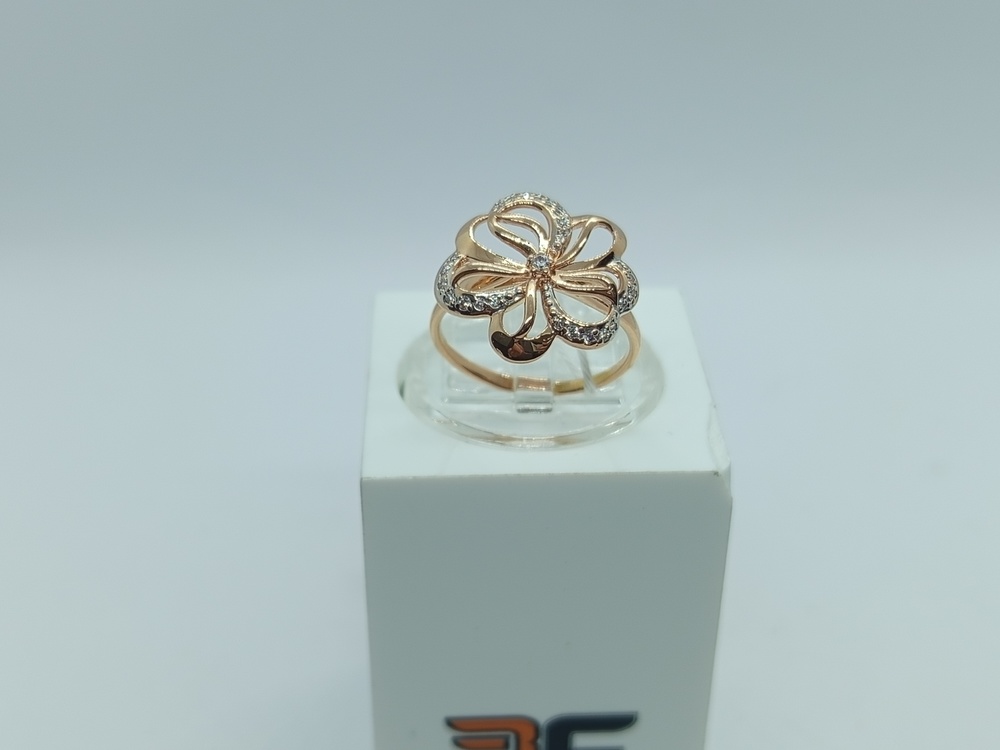 КОЛКМИ585 КОЛЬЦО С КАМНЯМИ (Au 585)