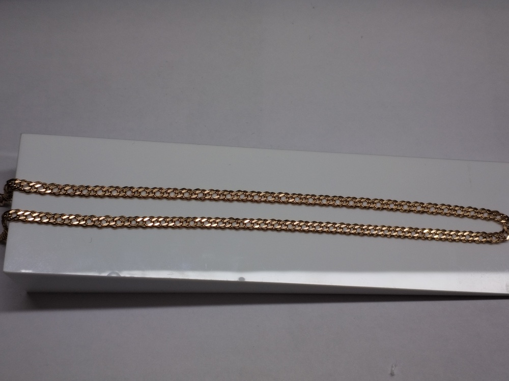 ЦЛР2585 ЦЕПЬ ПОЛНОВЕСНАЯ Ромб двойной (Au 585)