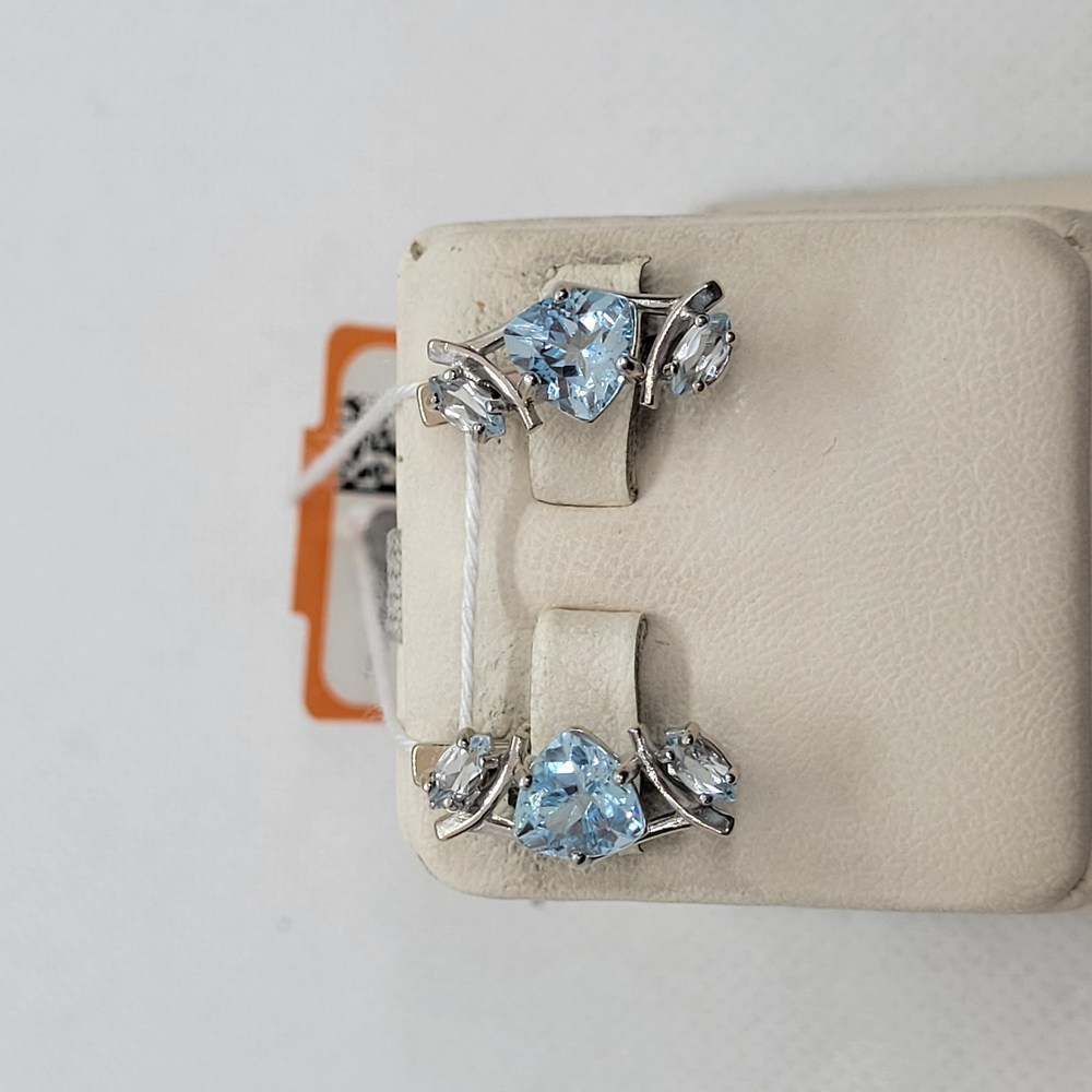 СЕРЬГИ С КАМНЯМИ (Au 585)