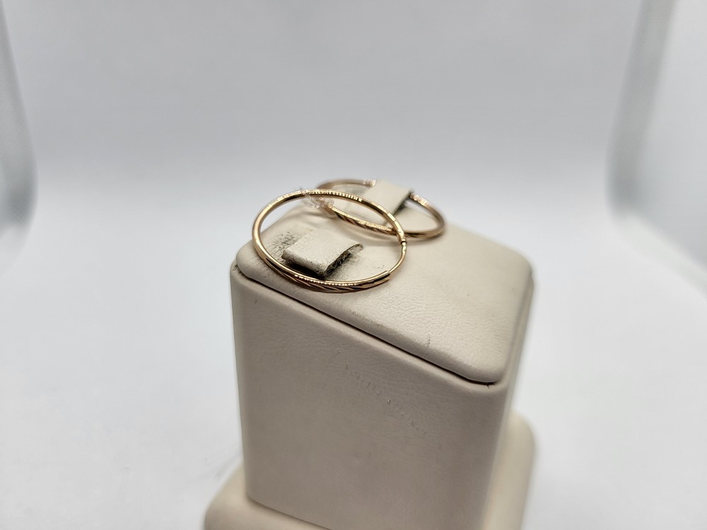 СЕРЬГИ КОНГО без камня (Au 585)