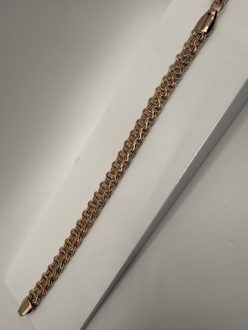 БРАСЛЕТ ПОЛНОВЕСНЫЙ Рамзес (Au 585)