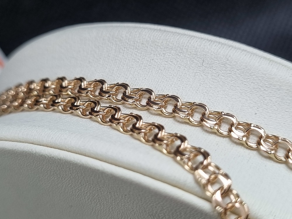 ЦЛБС585 ЦЕПЬ ПОЛНОВЕСНАЯ Бисмарк (Au 585)