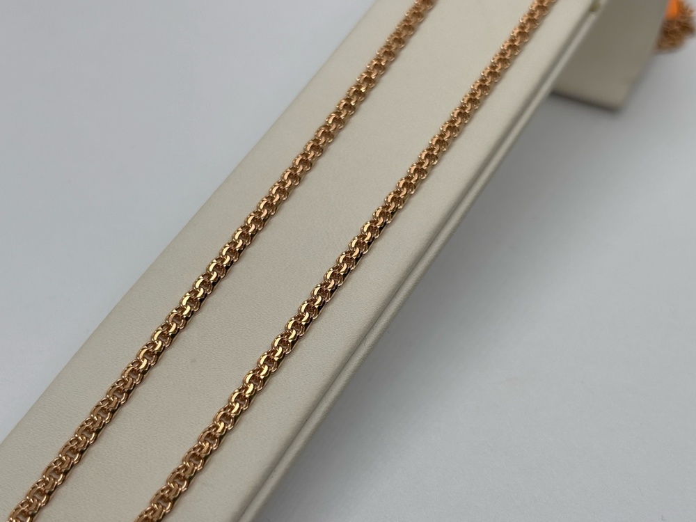 ЦЕПЬ ПОЛНОВЕСНАЯ Бисмарк (Au 585)