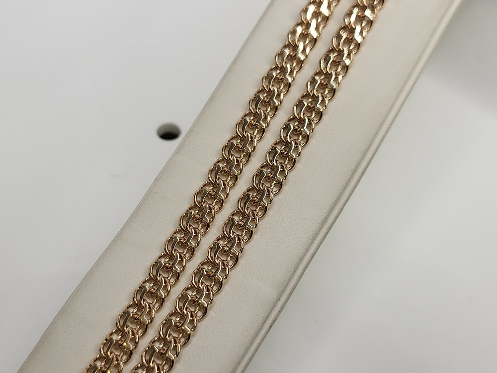 ЦЕПЬ ПОЛНОВЕСНАЯ Бисмарк (Au 585)