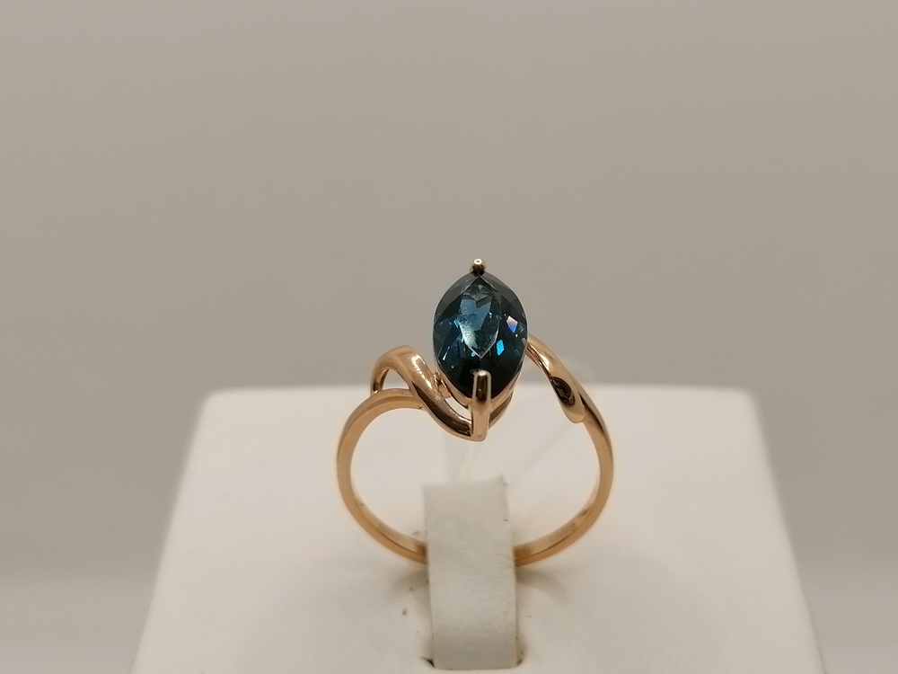 КОЛЬЦО С КАМНЕМ (Au 585)