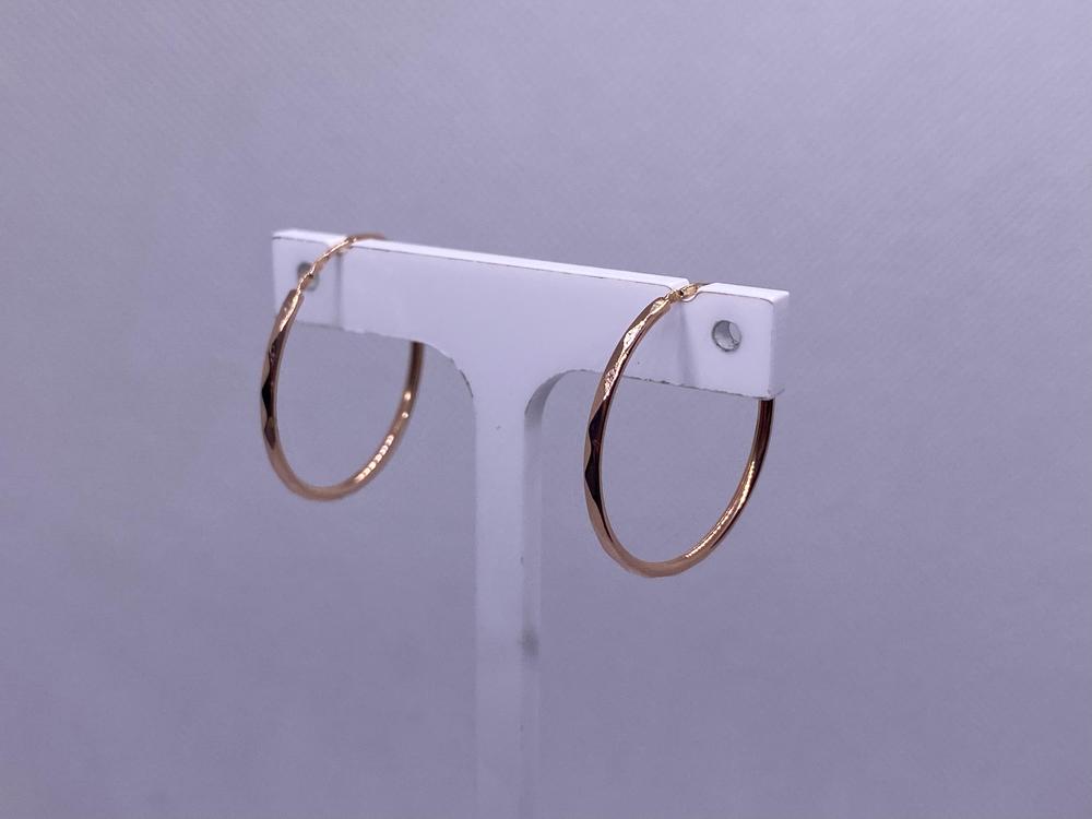 СКОН585 СЕРЬГИ КОНГО (Au 585)