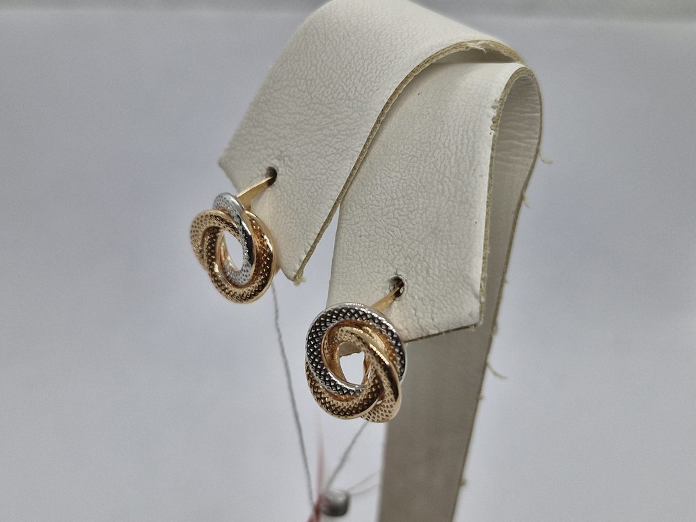 СЕРЬГИ БЕЗ КАМНЯ (Au 585)