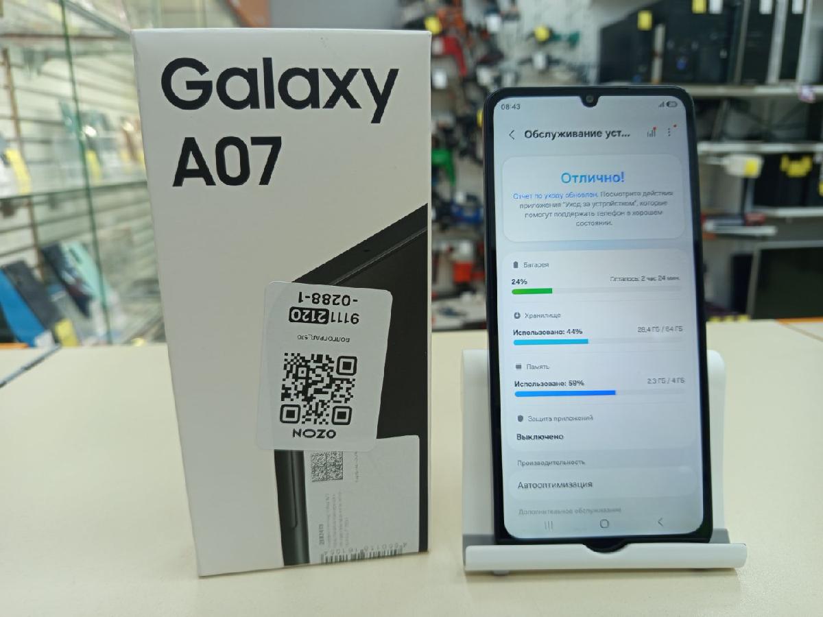 Смартфон Samsung Galaxy A07 4/64