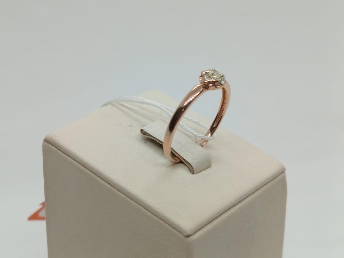 КОЛЬЦО БРИЛЛИАНТ Au 585