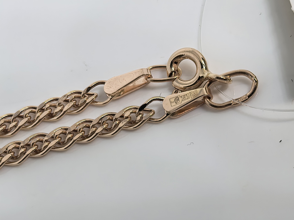 ЦЕПЬ ПУСТОТЕЛАЯ Нона (Au 585)