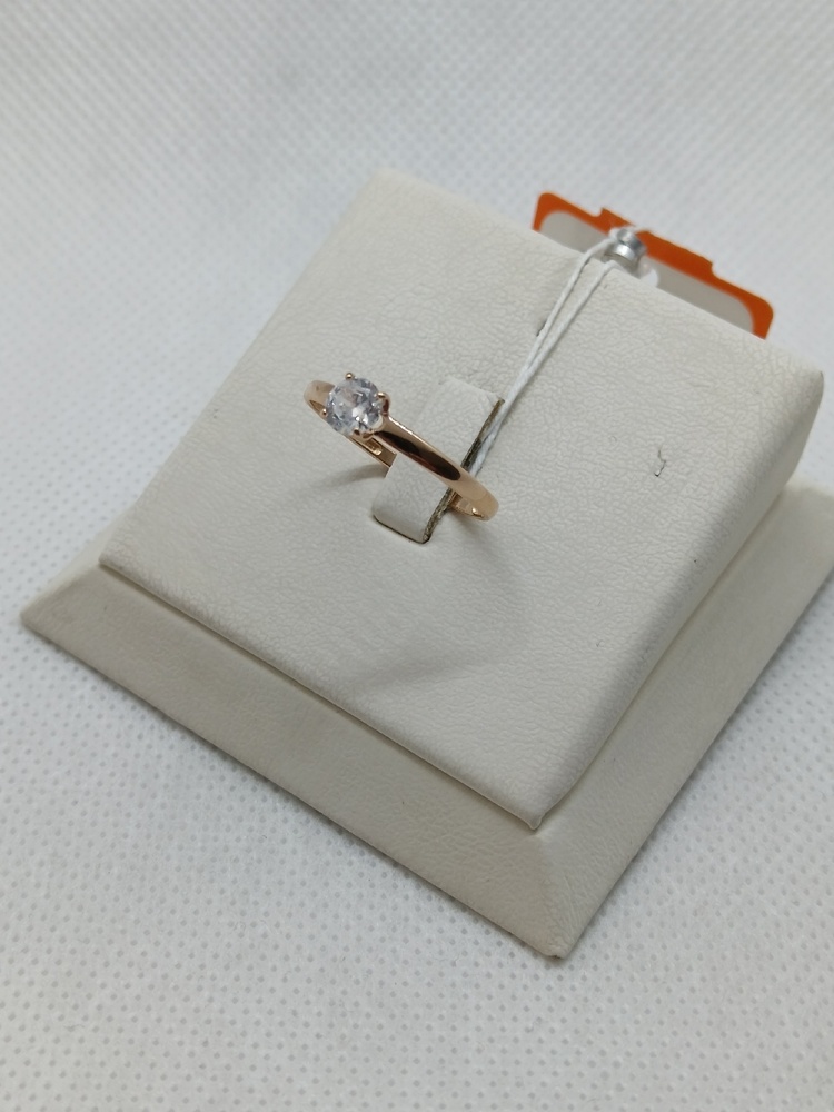 КОЛКМ585 КОЛЬЦО С КАМНЕМ (Au 585)