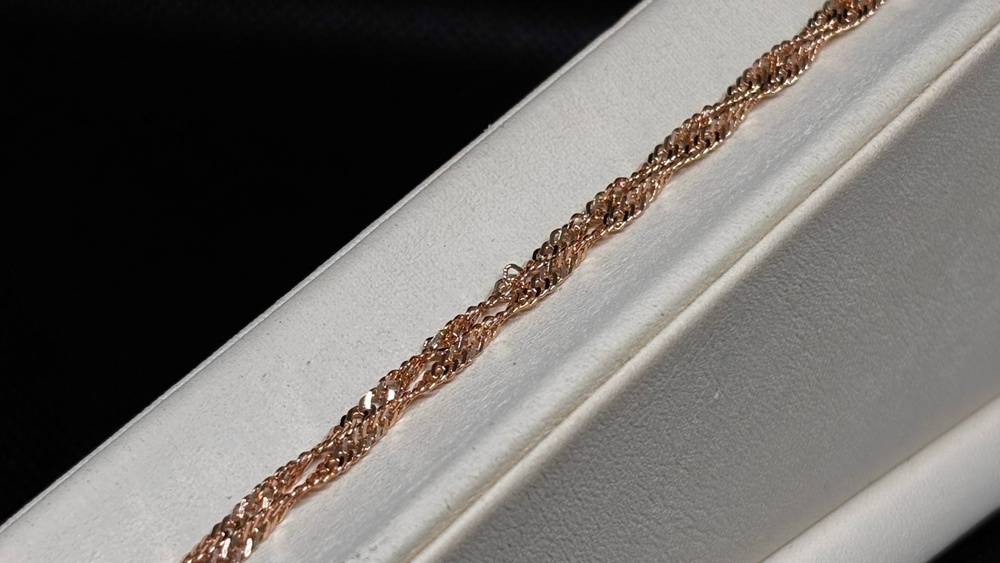 ЦЛСИ585 ЦЕПЬ ПОЛНОВЕСНАЯ Сингапур (Au 585)