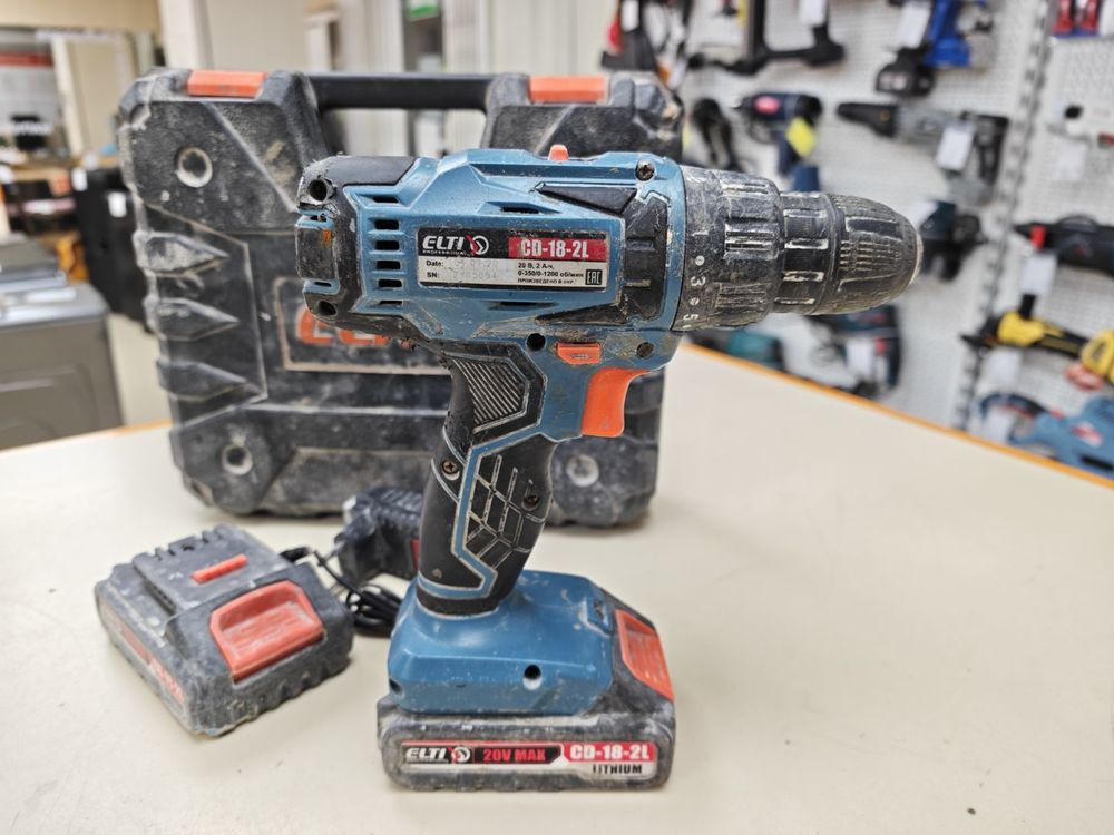 Шуруповерт ELTI CD-18-2L
