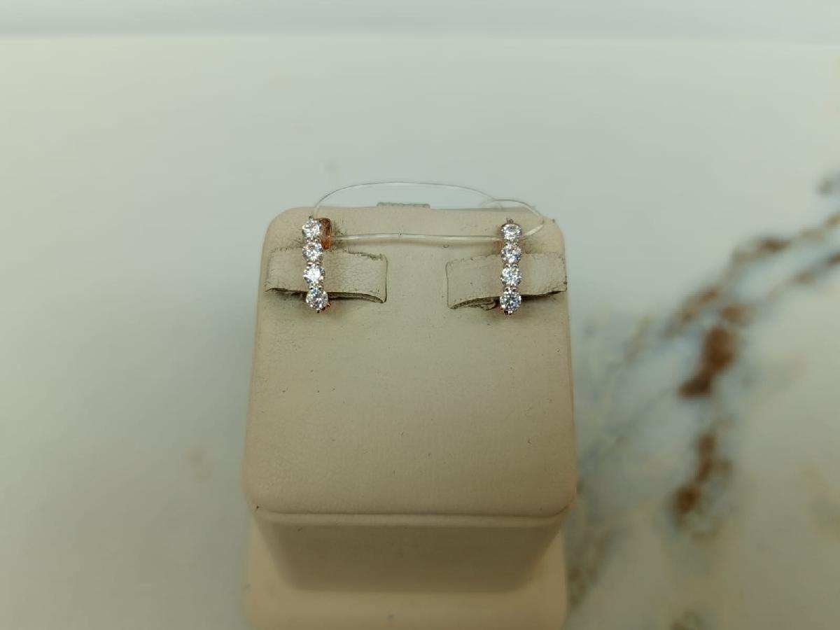 СЕРЬГИ С КАМНЯМИ (Au 585)