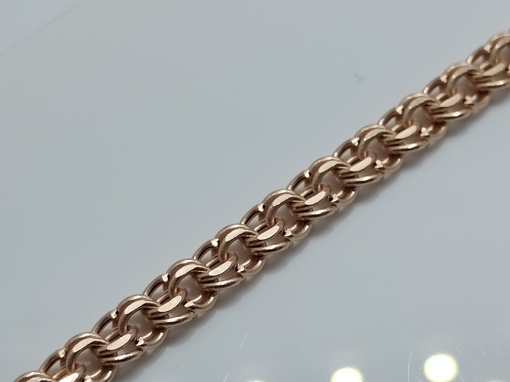 НБ 12-316ПГ БРАСЛЕТ ПУСТОТЕЛЫЙ (Au 585)