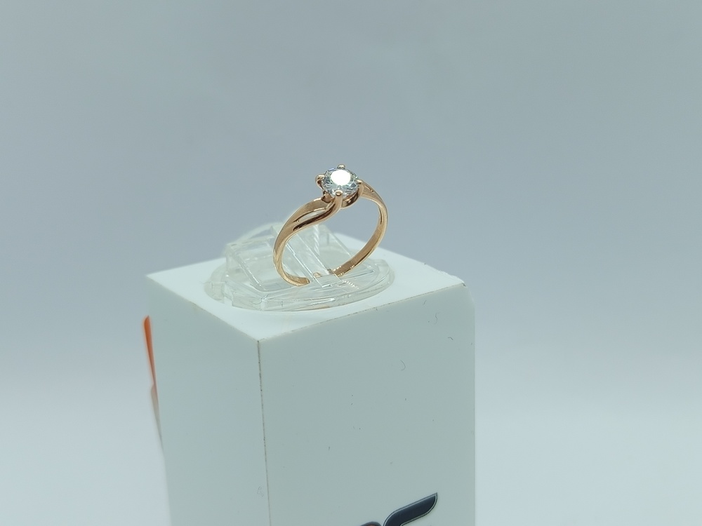 КОЛЬЦО С КАМНЕМ (Au 585)