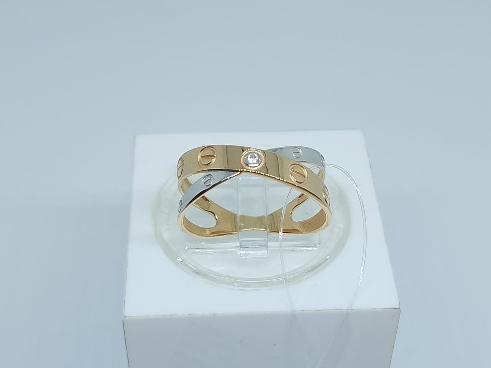 КОЛЬЦО С КАМНЕМ (Au 585)