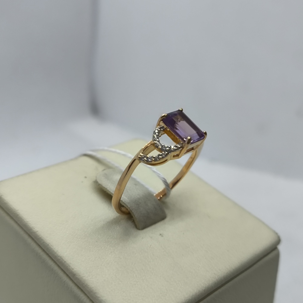 КОЛКМИ585 КОЛЬЦО С КАМНЯМИ (Au 585)