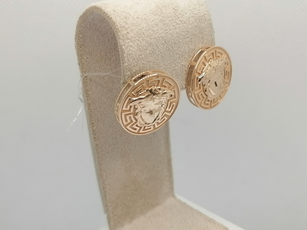 СЕРЬГИ БЕЗ КАМНЯ (Au 585)