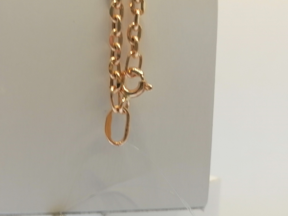 8080208П-55 ЦЕПЬ ПУСТОТЕЛАЯ Якорное (Au 585)