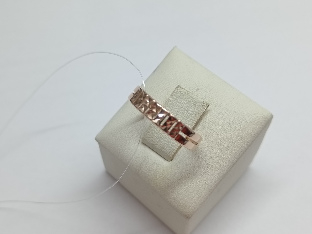 КОЛЬЦО БЕЗ КАМНЯ (Au 585)