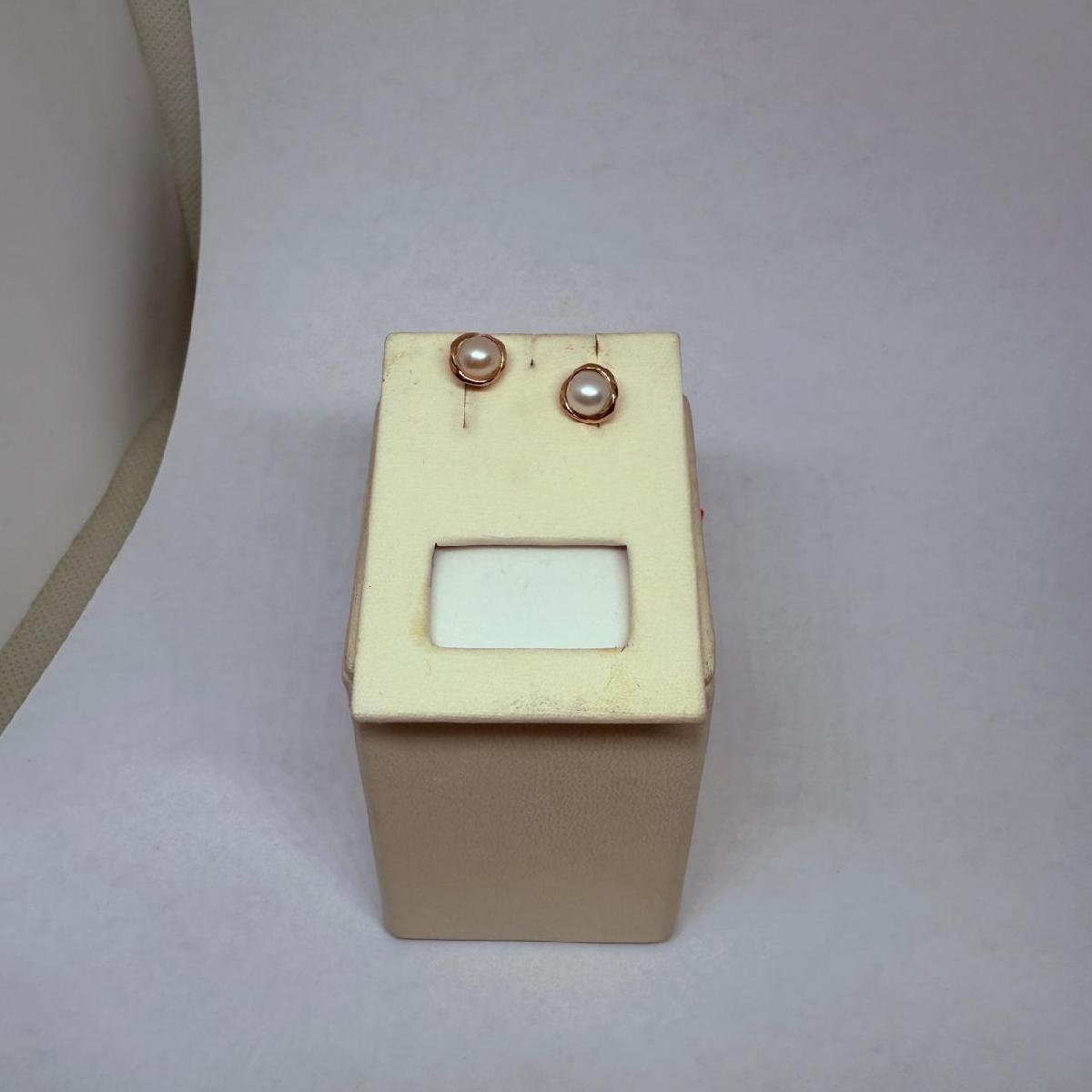 СПУС585 СЕРЬГИ ПУСЕТЫ (Au 585)