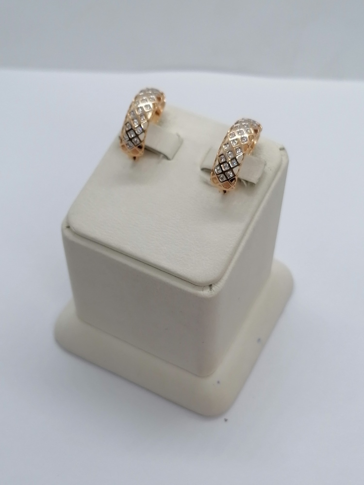 СЕРЬГИ С КАМНЯМИ (Au 585)