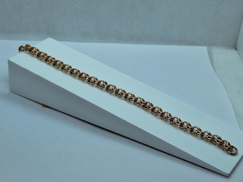 БЛБ585 БРАСЛЕТ ПОЛНОВЕСНЫЙ Бисмарк (Au 585)