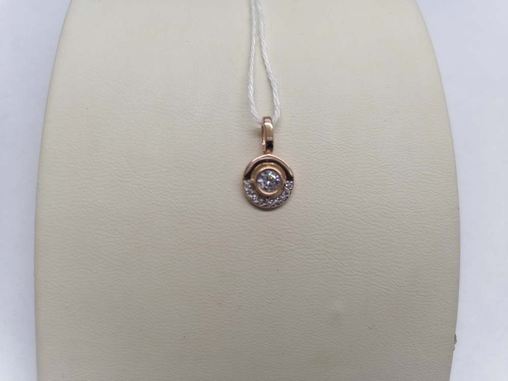 ПОДВЕСКА С КАМНЯМИ (Au 585)