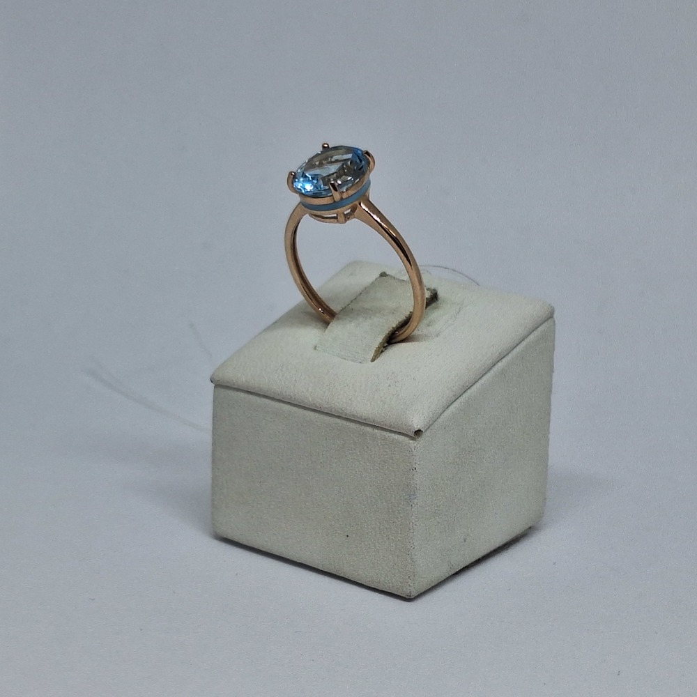 КОЛЬЦО С КАМНЕМ (Au 585)