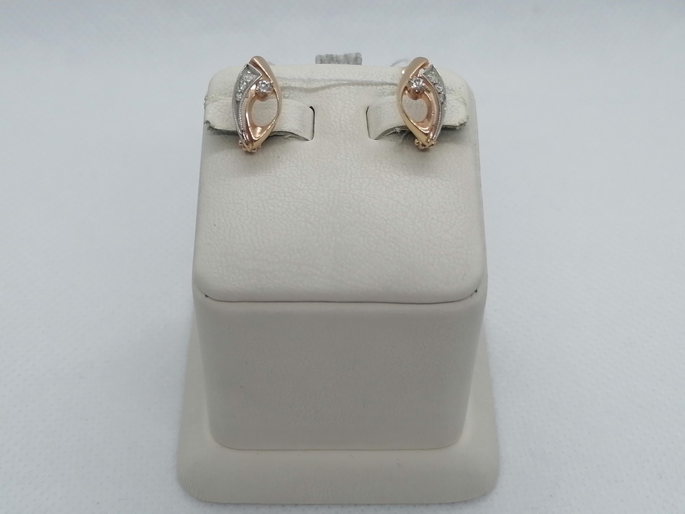 СЕРЬГИ С КАМНЯМИ (Au 585)