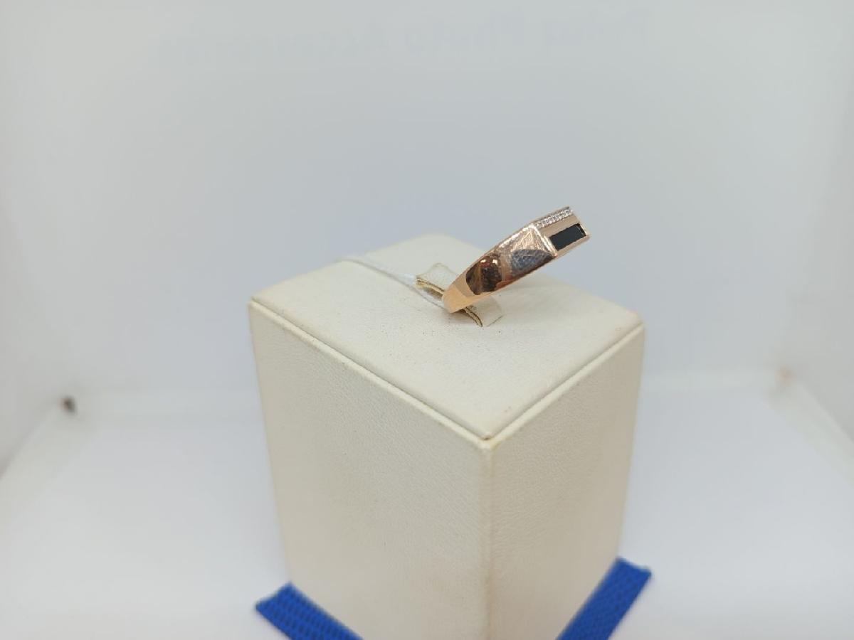 ПЕЧАТКА С КАМНЯМИ (Au 585)