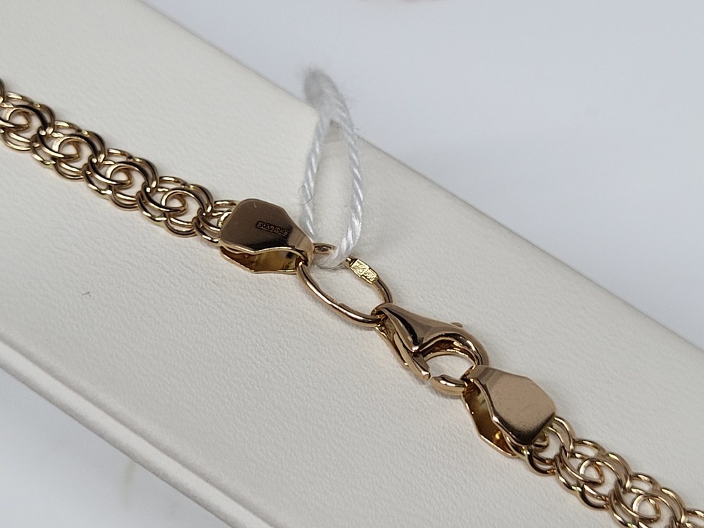 ЦЛБС585 ЦЕПЬ ПОЛНОВЕСНАЯ Бисмарк (Au 585)