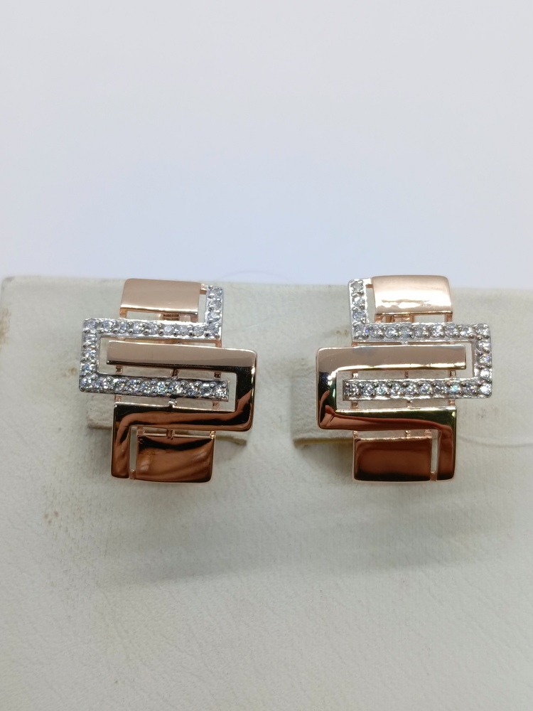 СЕРЬГИ С КАМНЯМИ (Au 585)