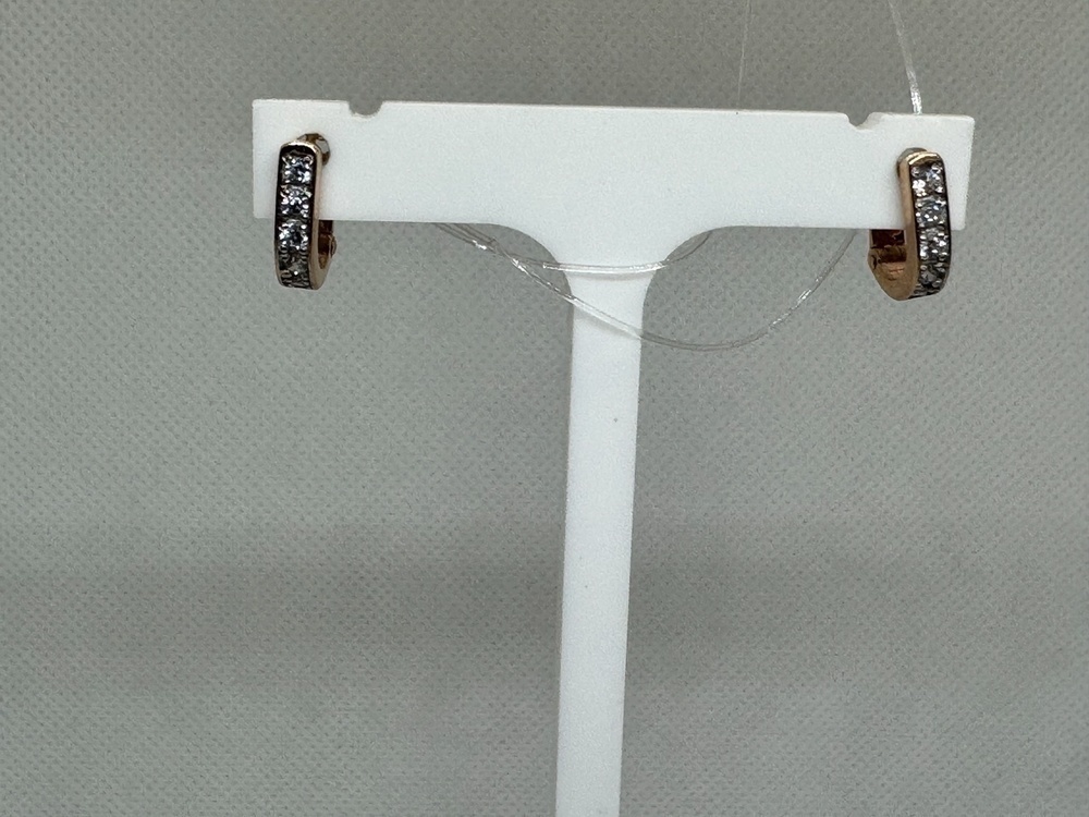 СЕРЬГИ С КАМНЯМИ (Au 585)