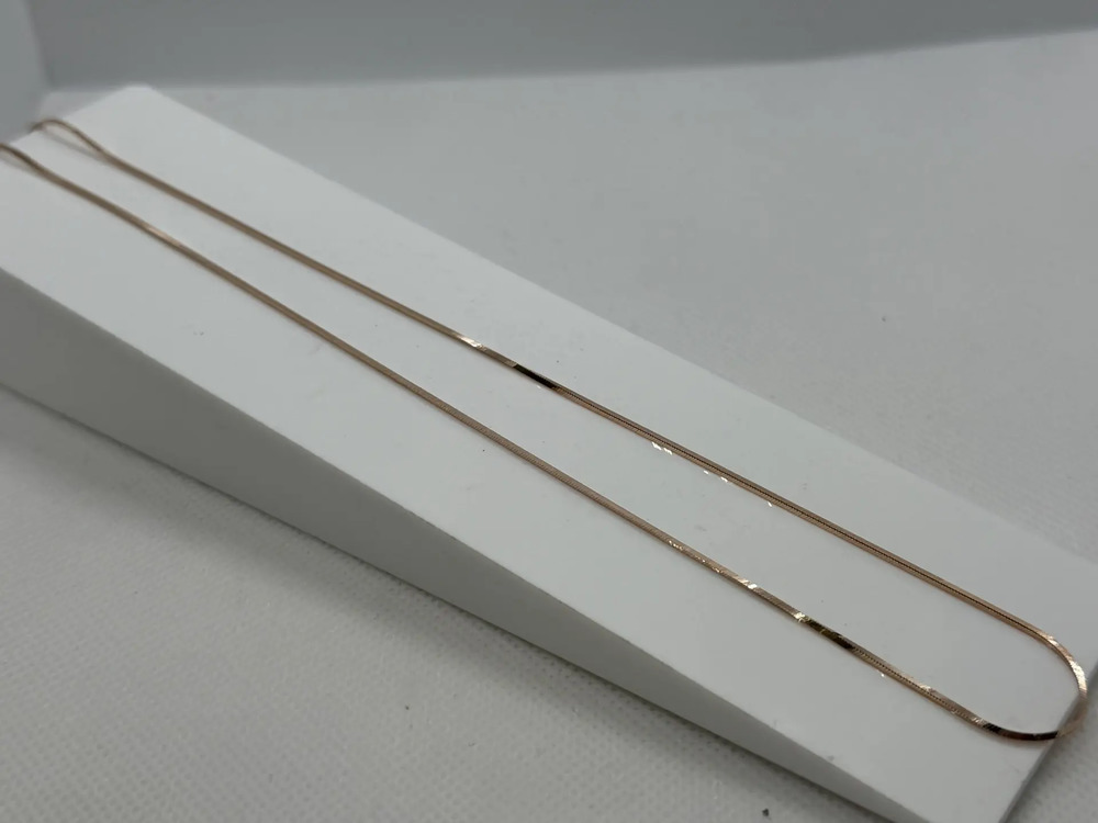 ЦЕПЬ ПОЛНОВЕСНАЯ Жгут(снейк) (Au 585)