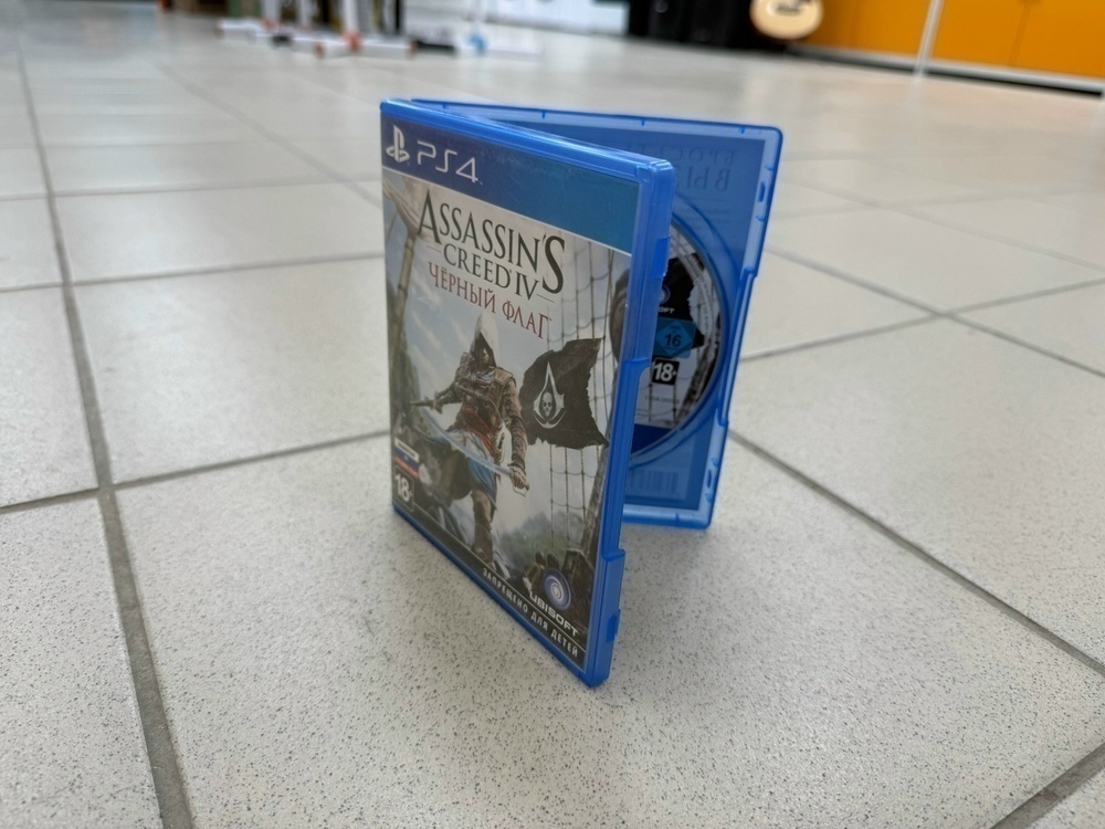 Игра Playstation 4 Assasin’s Creed Чёрный флаг